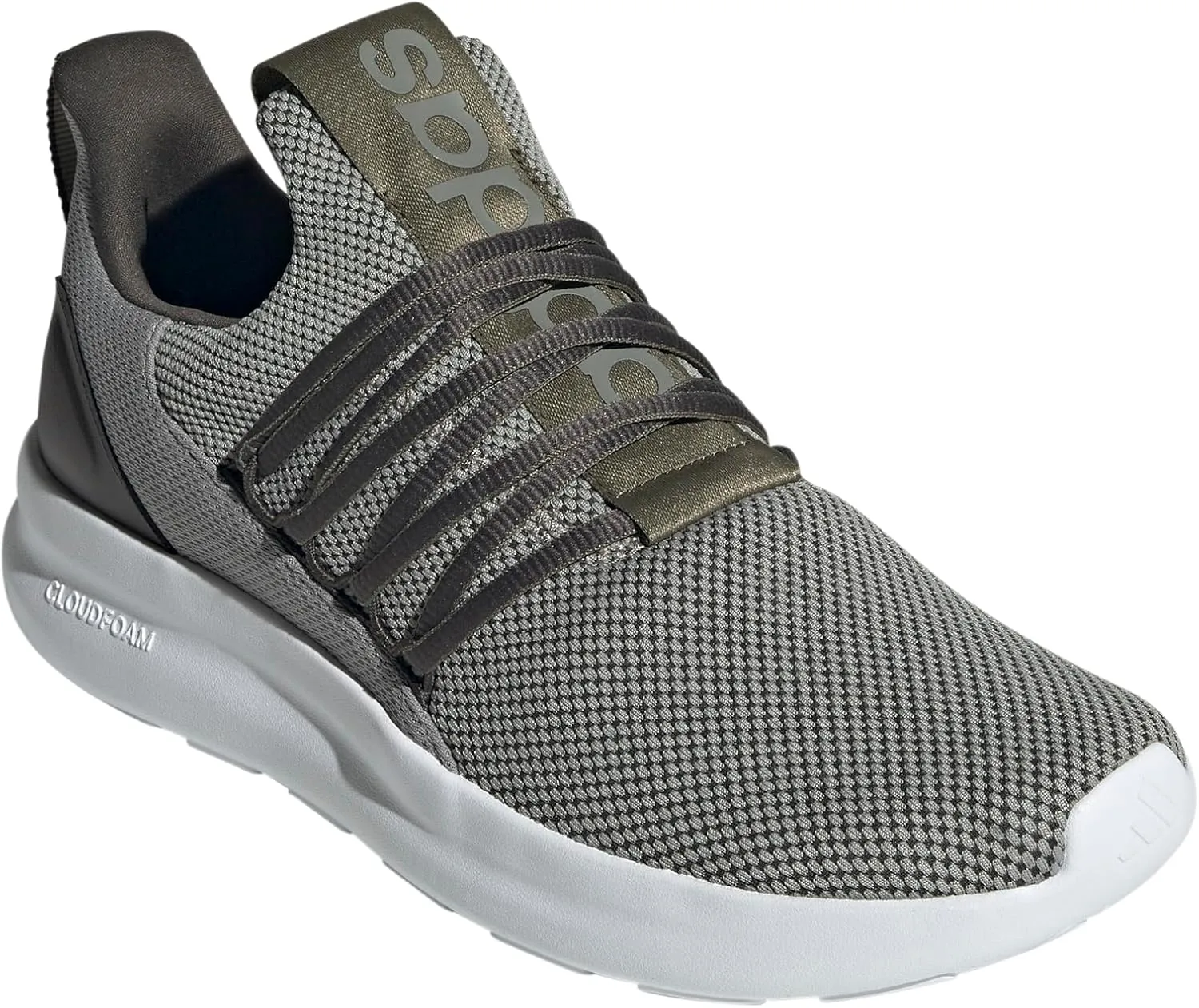 adidas Mens Lite Racer Adapt 7.0 Slip On Sneakers Shoes Casual - Black