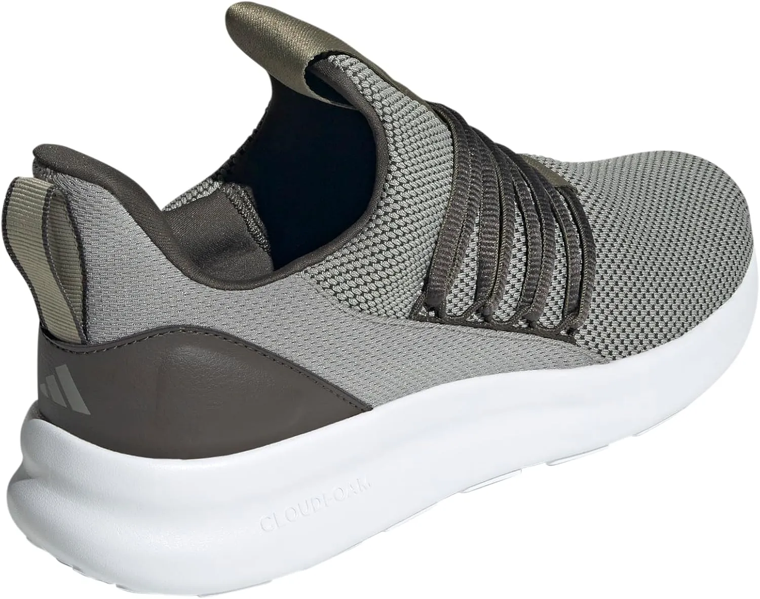 adidas Mens Lite Racer Adapt 7.0 Slip On Sneakers Shoes Casual - Black