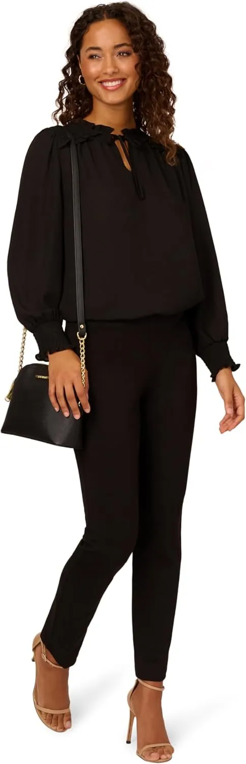 Adrianna Papell Women's Ponte Pull-on Pant