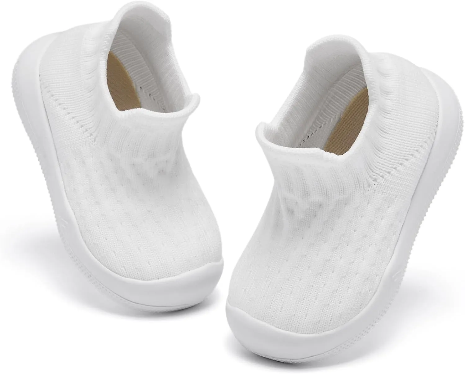 Baby Sock Shoes Girls Baby Walking Shoes Infant Sock Shoes Non Slip Toddler Slip on Tiny Feet Sneakers