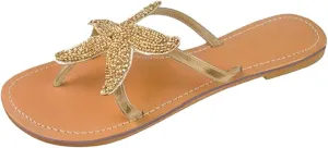 Beach Sandals for Woman Slip on Open Toe Cute Flats Elastic Strap Boho Summer Beach Shoes Dressy Comfortable Thong Flip Flops Fashion Slip on Sandals Vacation Casual Shoes