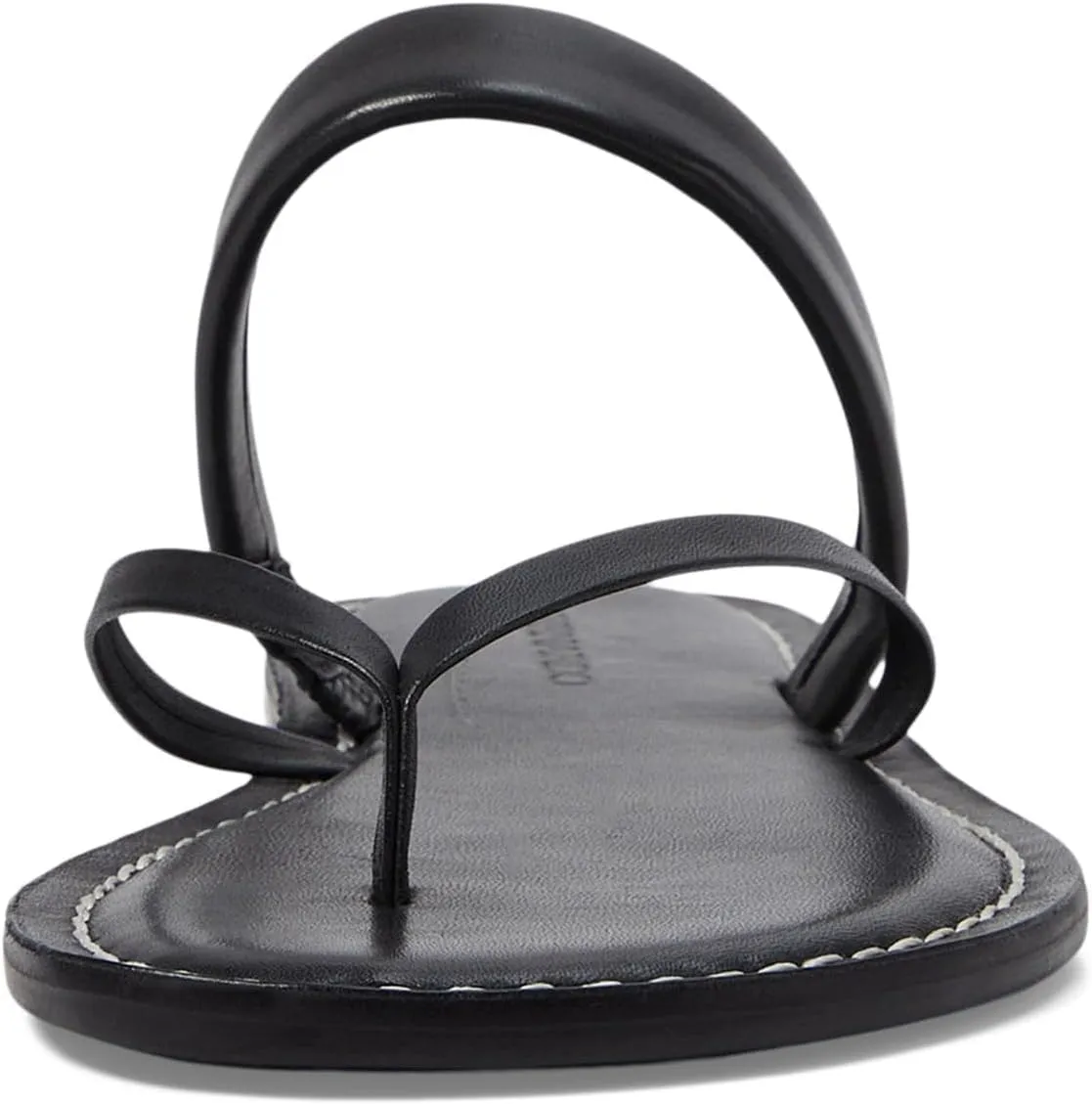 Bernardo Leia - Flats for Women - Leather Upper - Lightly Padded Insole - Open Toe - Man-Made Outsole