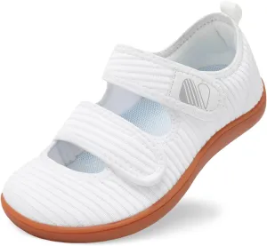 Besroad Womens Walking Shoes Wide Diabetic Shoes Adjustable Barefoot Casual Sneakers Breathable Zero Drop Arthritis Edema Sneakers Indoor Outdoor
