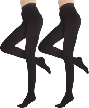 Blostirno Women's Fleece Lined Tights Thermal Pantyhose Leggings Opaque Winter Warm Thick Stockings Tights