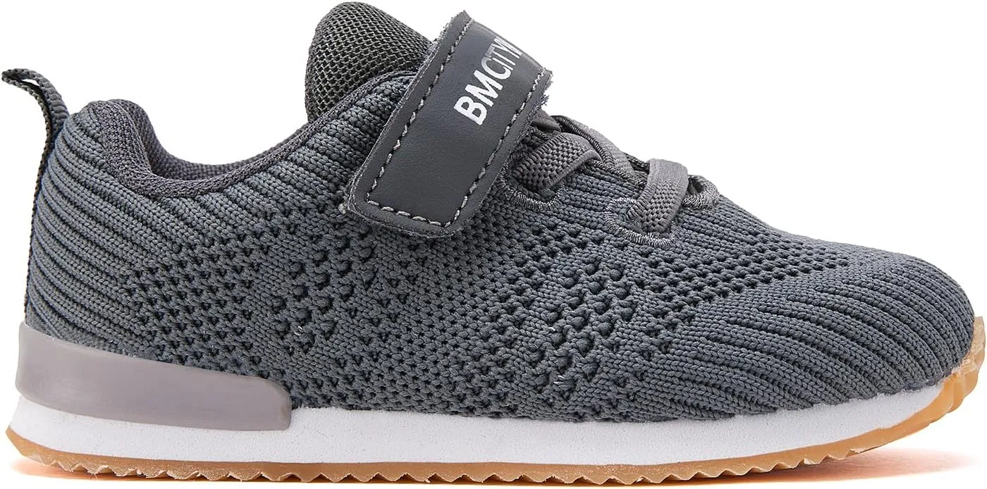 BMCiTYBM Toddler Shoes Boys Girls Barefoot Shoes Kids Breathable Sneakers Tennis Shoes for Running Walking Athletic Sports