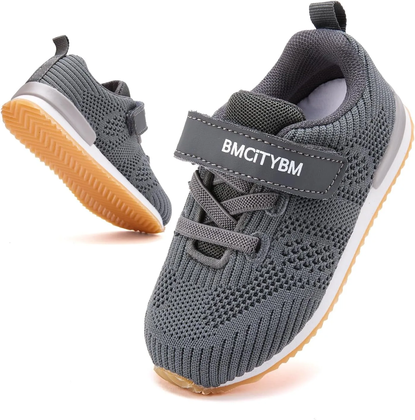 BMCiTYBM Toddler Shoes Boys Girls Barefoot Shoes Kids Breathable Sneakers Tennis Shoes for Running Walking Athletic Sports