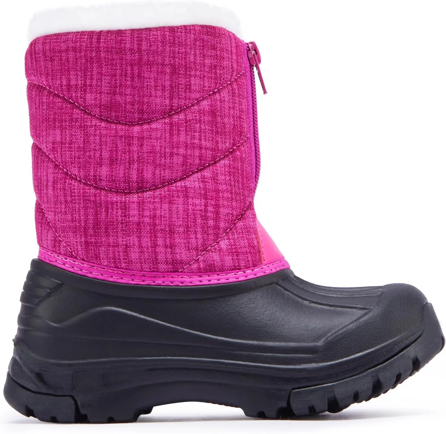 BMCiTYBM Toddler Snow Boots Boys Girls Winter Warm Shoes High Top Outdoor Sneakers for Cold Weather