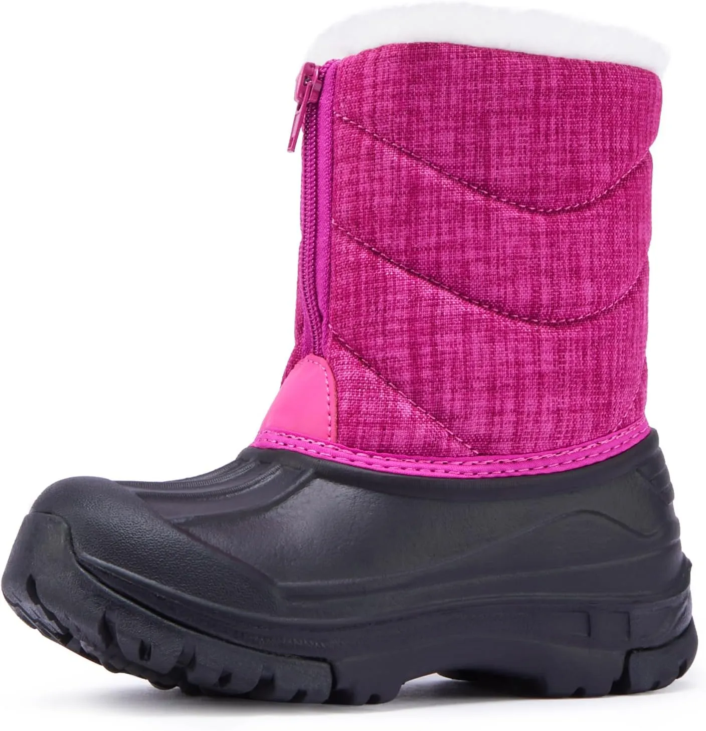 BMCiTYBM Toddler Snow Boots Boys Girls Winter Warm Shoes High Top Outdoor Sneakers for Cold Weather