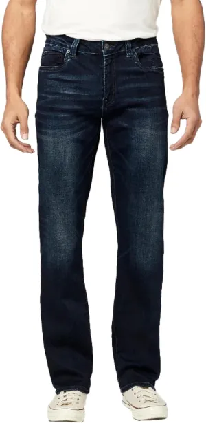 Buffalo David Bitton Men's Relaxed Straight Leg Driven Jean with Stretch Fabric