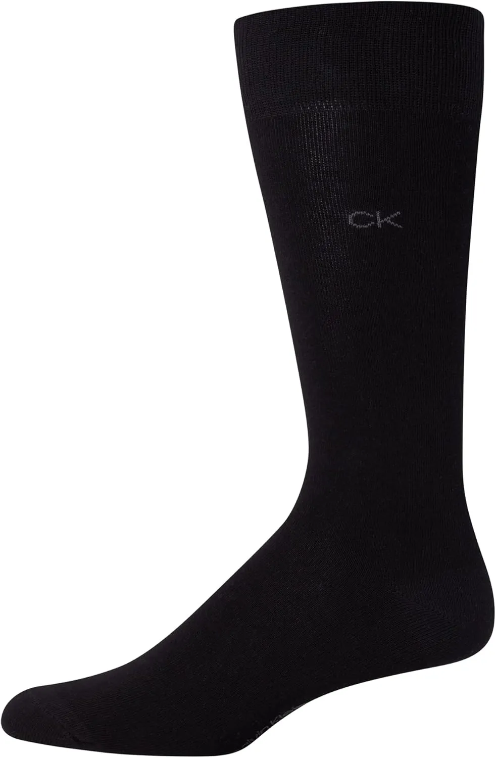Calvin Klein Men's Dress Socks - Cotton Blend Crew Socks: Patterns and Solids (4 Pack)