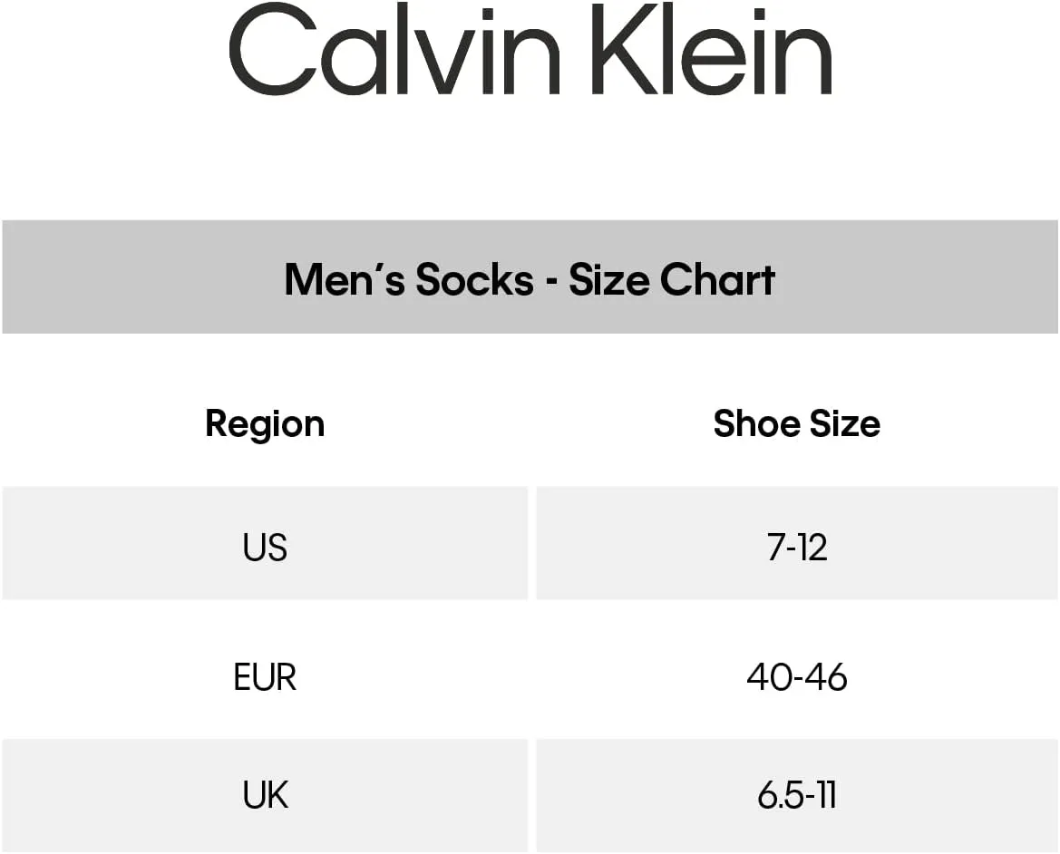 Calvin Klein Men's Dress Socks - Cotton Blend Crew Socks: Patterns and Solids (4 Pack)