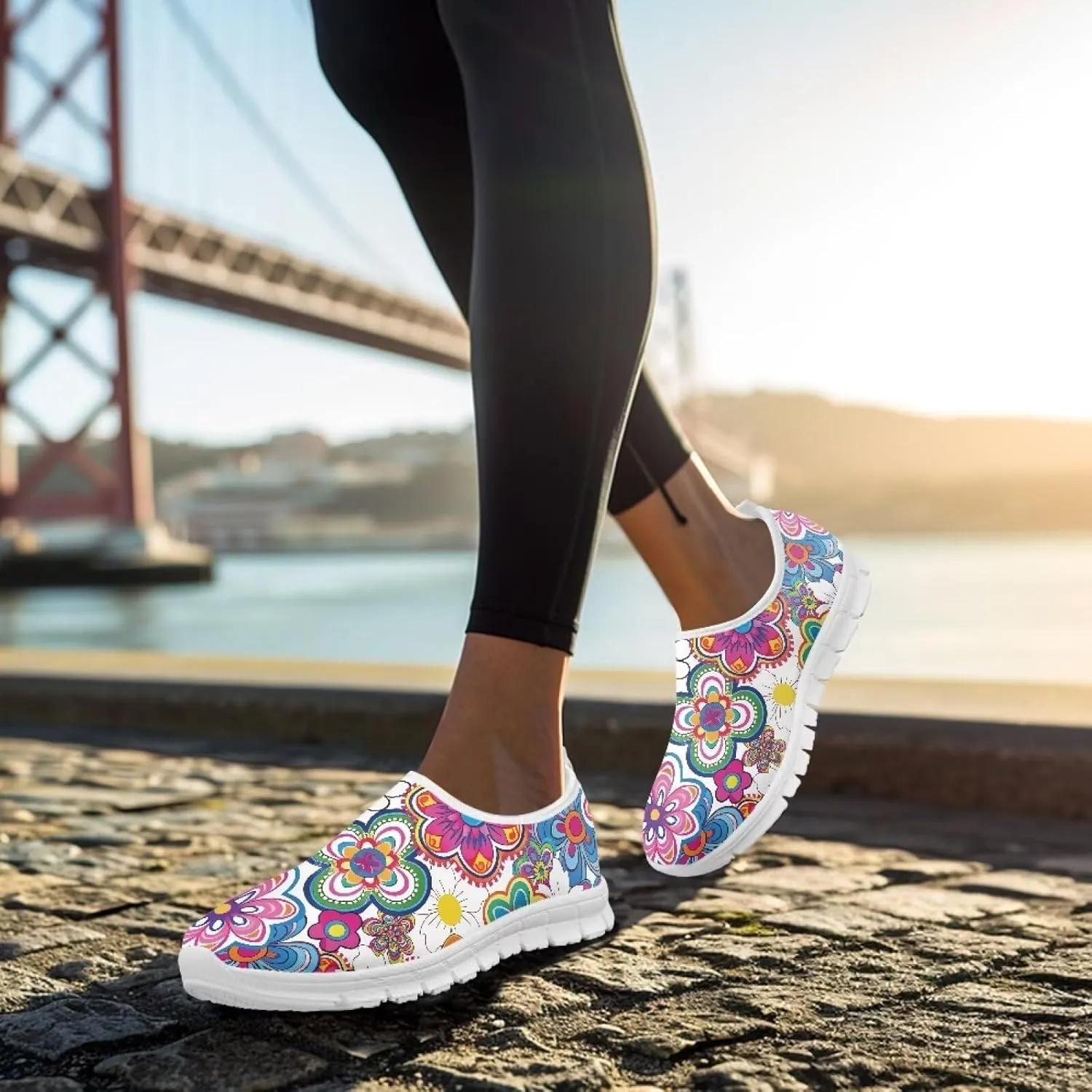 Canvas Sports Shoes for Women Low Top Casual Sneakers for Women Fashion Comfortable Walking Shoes（White Sole）