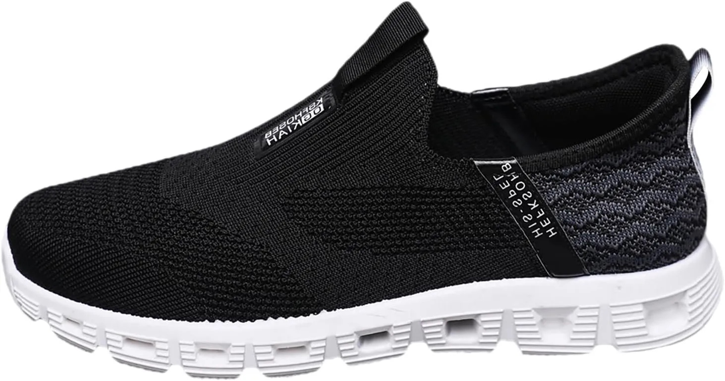Casual Shoes for Men Soft Cushions Athletic Comfortable Mountaineering Solid Color Driving Mens Sneaker