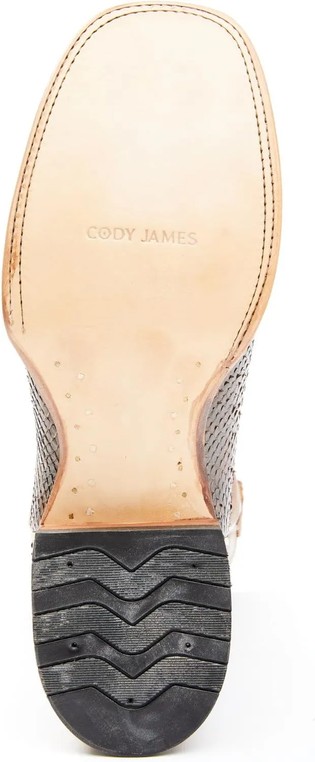 Cody James Men's Exotic Python Western Boot Broad Square Toe - Bb42