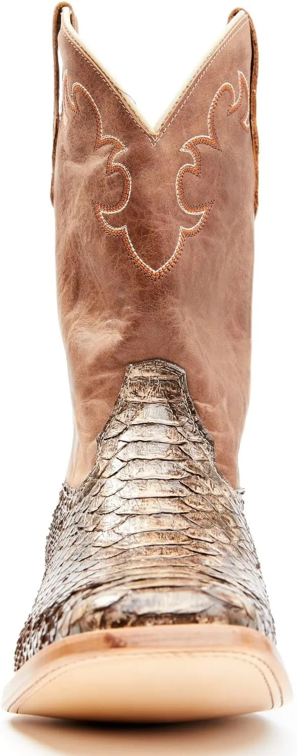 Cody James Men's Exotic Python Western Boot Broad Square Toe - Bb42