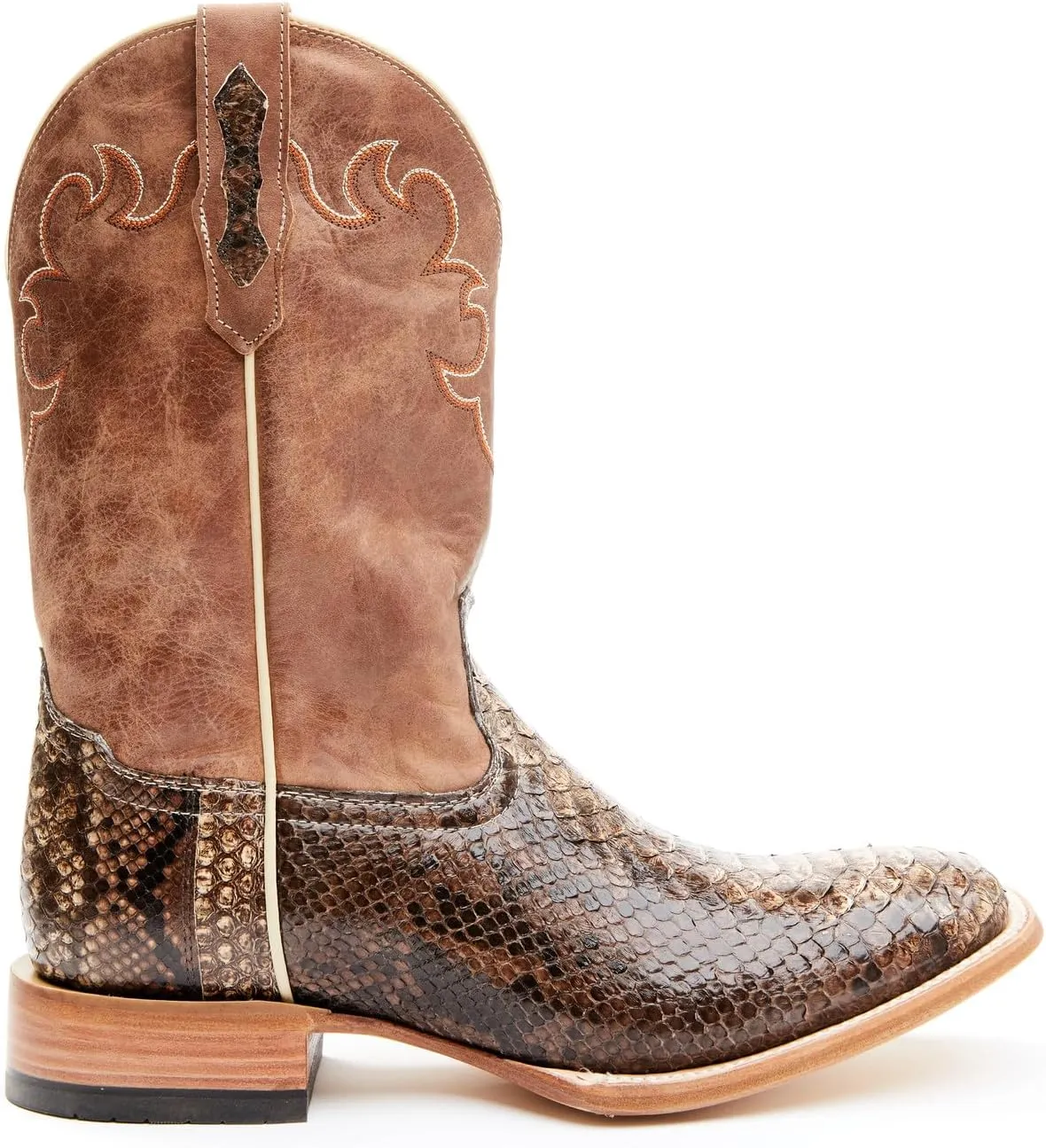 Cody James Men's Exotic Python Western Boot Broad Square Toe - Bb42