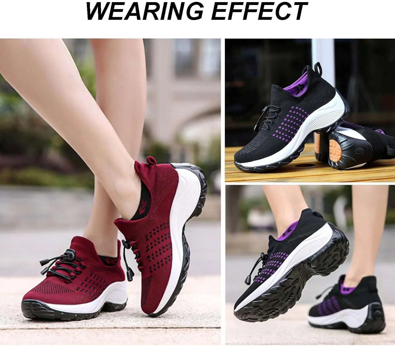 Comfort Wear Orthowear Shoes for Women, Comfortwear Ortho Shoes for Women Plantar Fasciitis, Non Slip Food Service Lightweight Sneaker, Nurse Orthopedic Stretch Cushion Sneakers