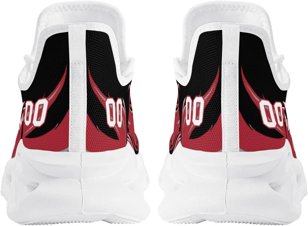 Custom Baseball Flex Control Sneakers Personalized Fan Men's Breathable Name Number Gift Workout Athletic Gym Slip-on Shoes