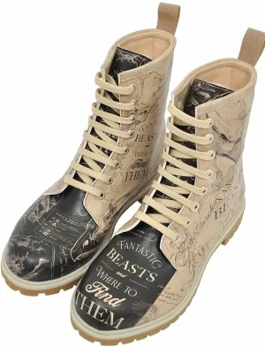 DDOGO Personalize Your Life - Warner BROS. Printed Long Boots - Chic, Elegant and Casual Style - Vegan, Environmentally Friendly and Handmade - Breathable Design