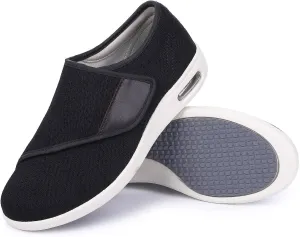 Diabetic Shoes for Women, Women's Wide Width Elderly Shoes, Adjustable Closure Lightweight Breathable, Swollen Feet Walking Edema Sneakers