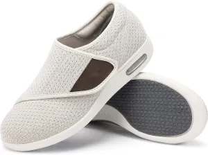 Diabetic Shoes for Women, Women's Wide Width Elderly Shoes, Adjustable Closure Lightweight Breathable, Swollen Feet Walking Edema Sneakers