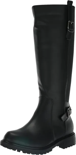 EVANS Women's Wide Fit Tall Boot Classic Fashion