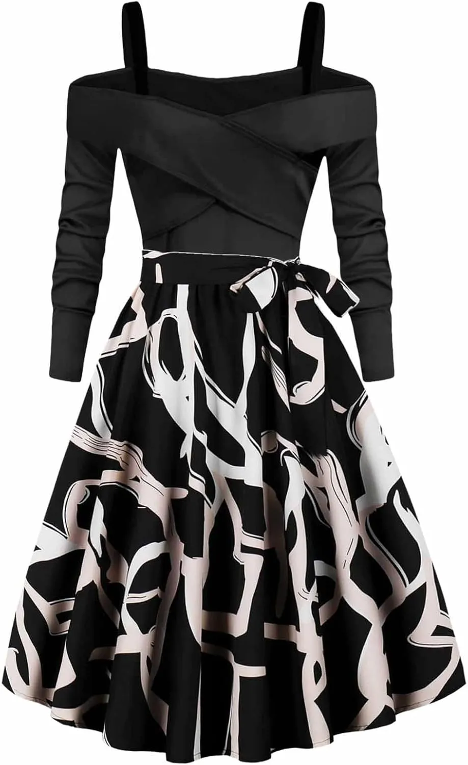 Fall Dresses for Women 2024 Casual Long Sleeve Off Shoulder Ruffle Dress Elegant Sexy Tie Waist Pleated Mini Dresses
