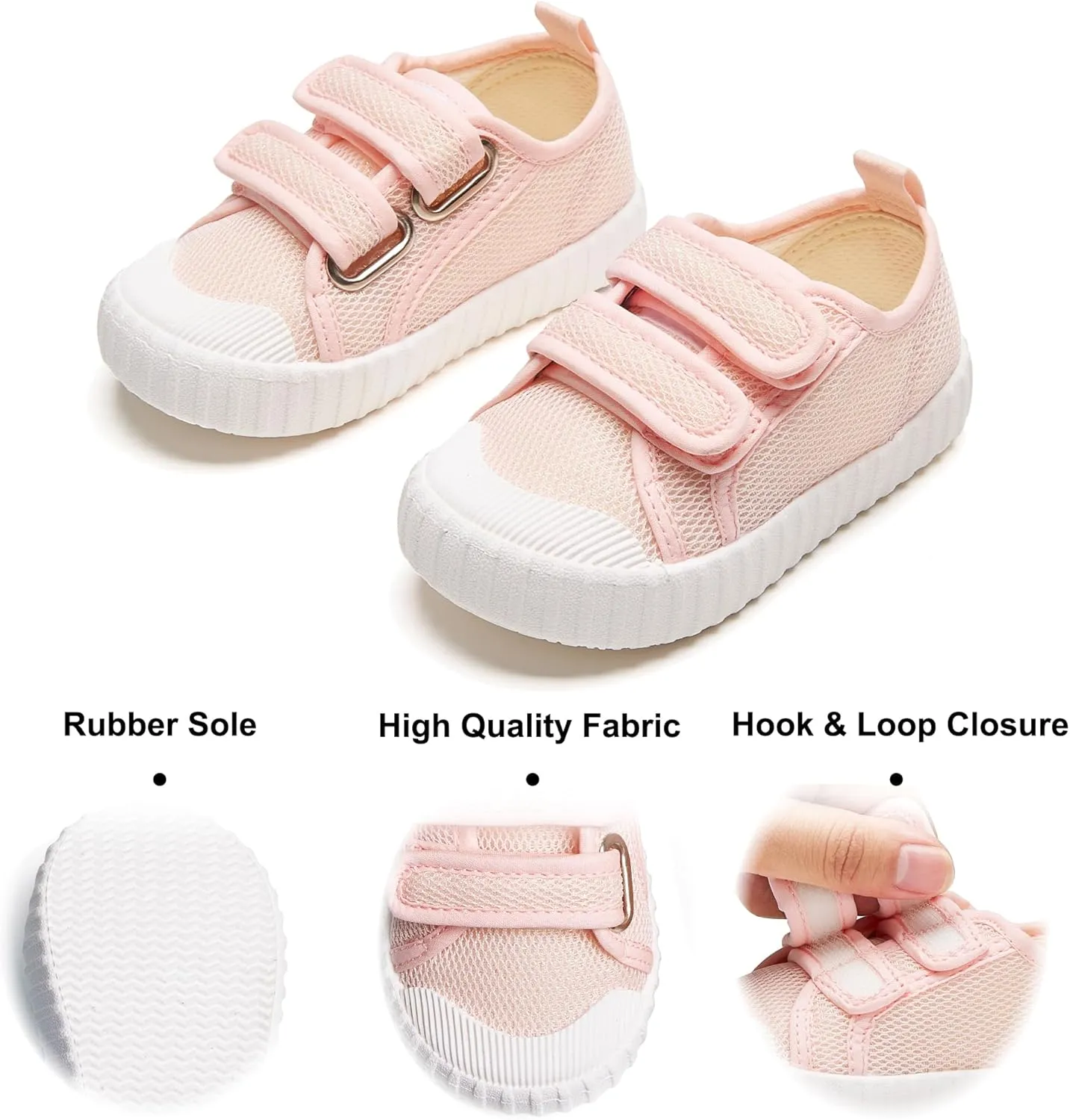 Felix & Flora Toddler/Little Kid Girls Running Shoes Sports Sneakers Princess Casual Glitter Shoes.
