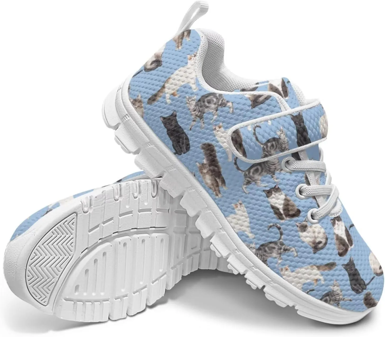 Forchrinse Capybara Print Kids Sneakers for Boys Girls Carton Running Tennis Shoes Sport Toddler Walking Sneakers Causal School Shoes Gift Birthday