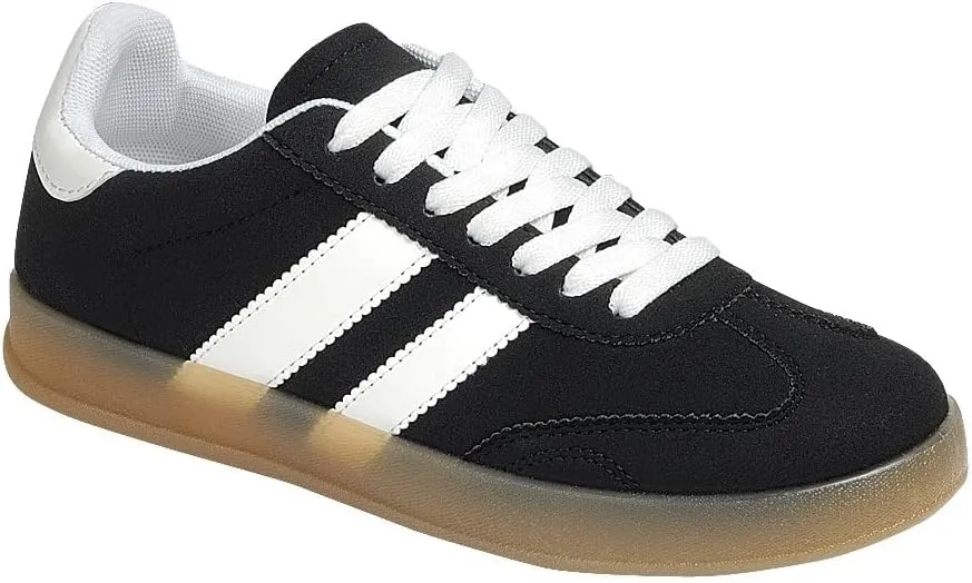 Forever Women DEER-09 Low Top Comfort Lace-up Fashion Sneakers