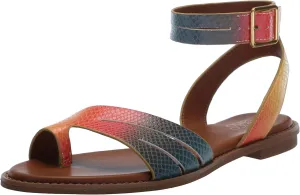 Franco Sarto Women's Greene Ankle Strap Flat Sandals