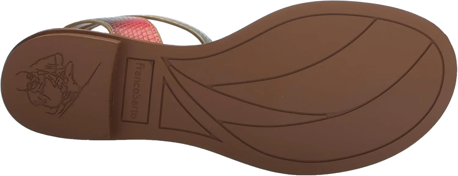 Franco Sarto Women's Greene Ankle Strap Flat Sandals