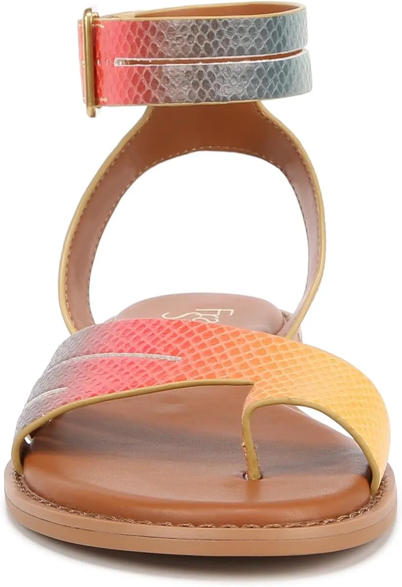 Franco Sarto Women's Greene Ankle Strap Flat Sandals