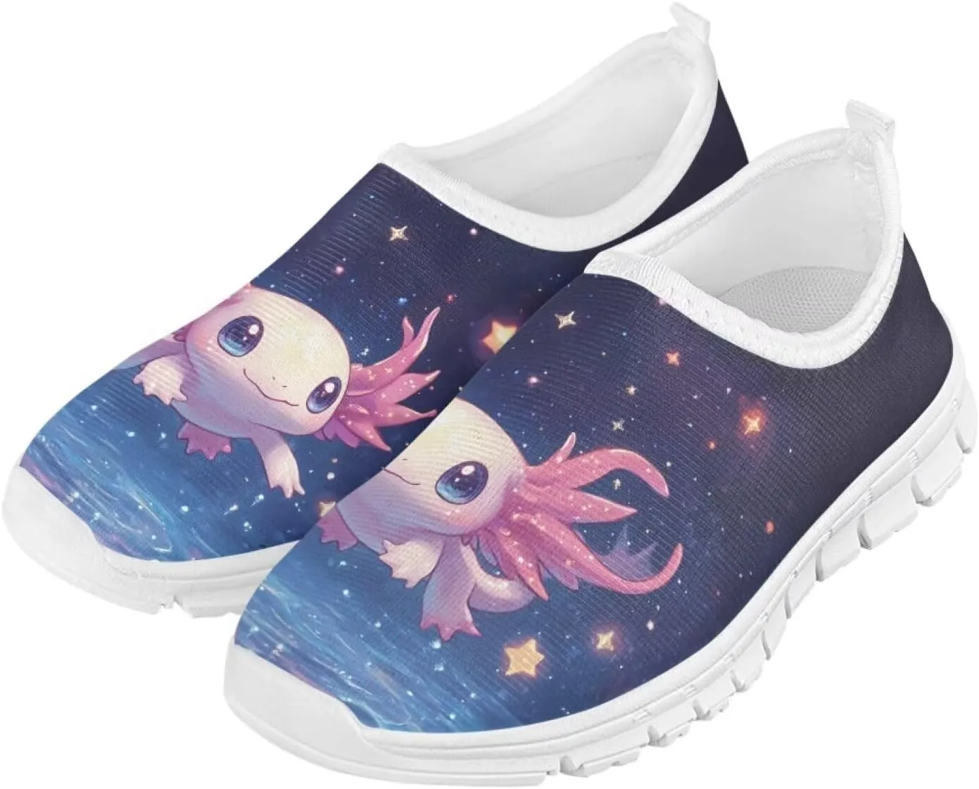 Girls Slip On Sneakers Comfort Kids Athletic Shoes for Active Outdoor
