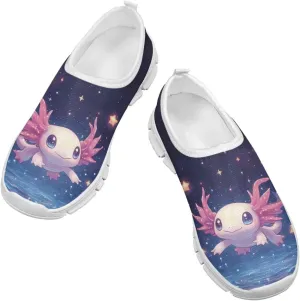 Girls Slip On Sneakers Comfort Kids Athletic Shoes for Active Outdoor