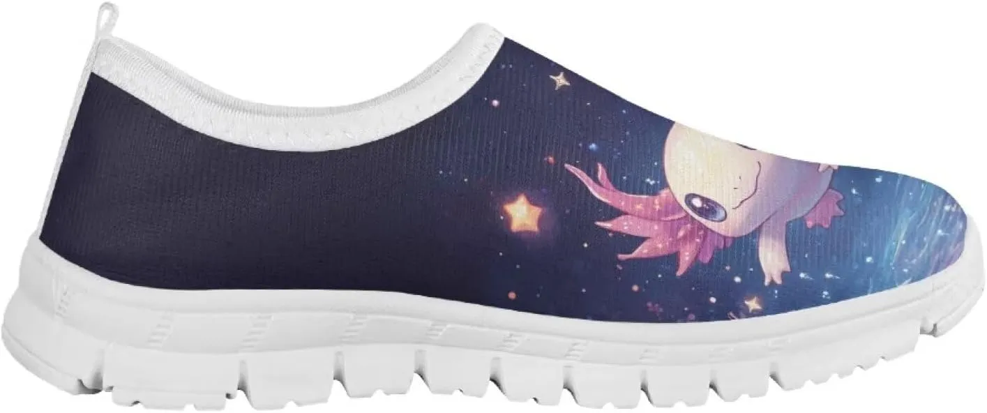 Girls Slip On Sneakers Comfort Kids Athletic Shoes for Active Outdoor