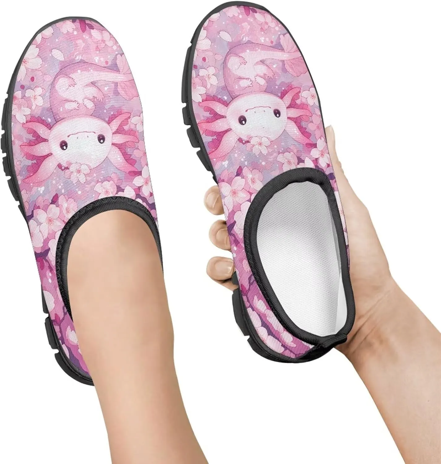 GOSTONG Boys Girls Slip On Sneakers Little Big Kids Casual Gym Tennis Shoes Lightweight Non Slip Walking Shoes Black Sole Size 11-15