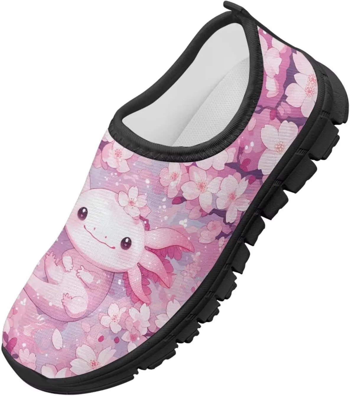 GOSTONG Boys Girls Slip On Sneakers Little Big Kids Casual Gym Tennis Shoes Lightweight Non Slip Walking Shoes Black Sole Size 11-15