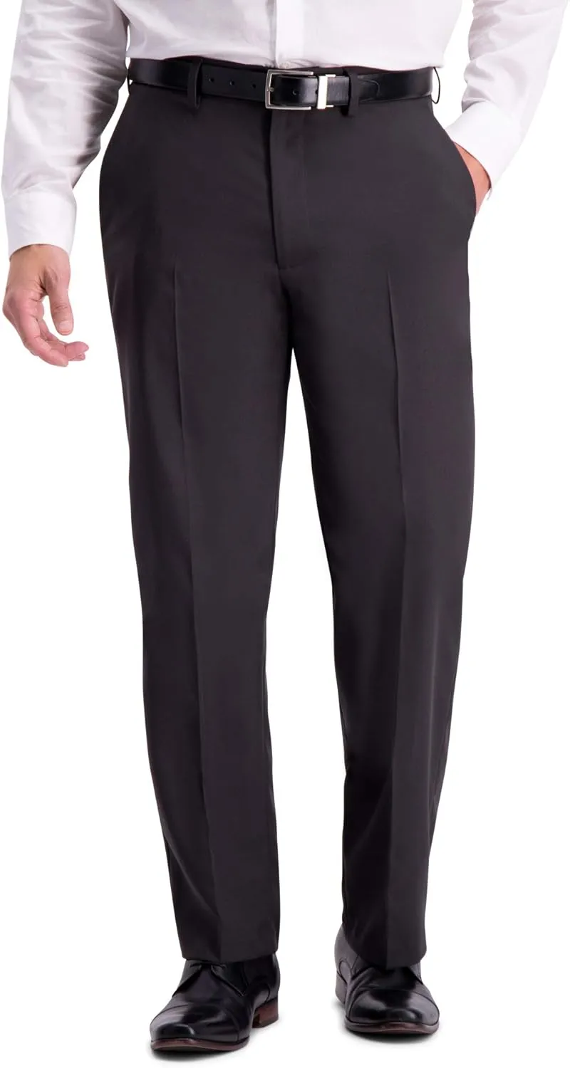 Haggar Men's The Active Series Stretch Classic Fit Suit Separate Pant Regular and Big & Tall Sizes
