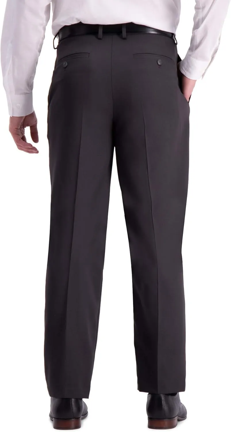 Haggar Men's The Active Series Stretch Classic Fit Suit Separate Pant Regular and Big & Tall Sizes