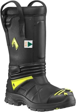 HAIX Fire Eagle Air Women's Composite-Toed Waterproof Firefighting Boots with European Bullhide Leather