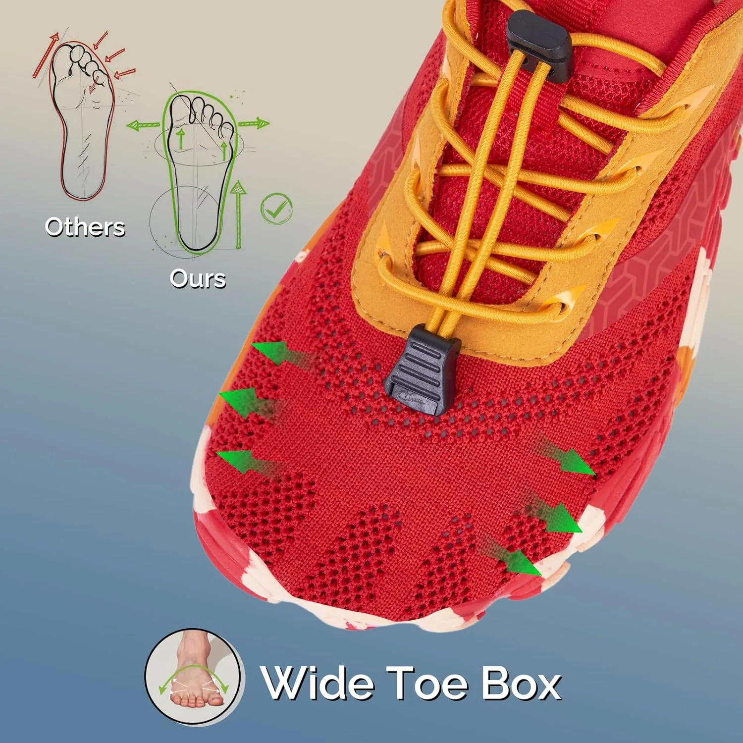 HiGropcore Barefoot Shoes Women Men Hike Minimalist Shoes Wide Toe Box Zero Drop Grounded Footwear for Hiking Walking Daily Wear