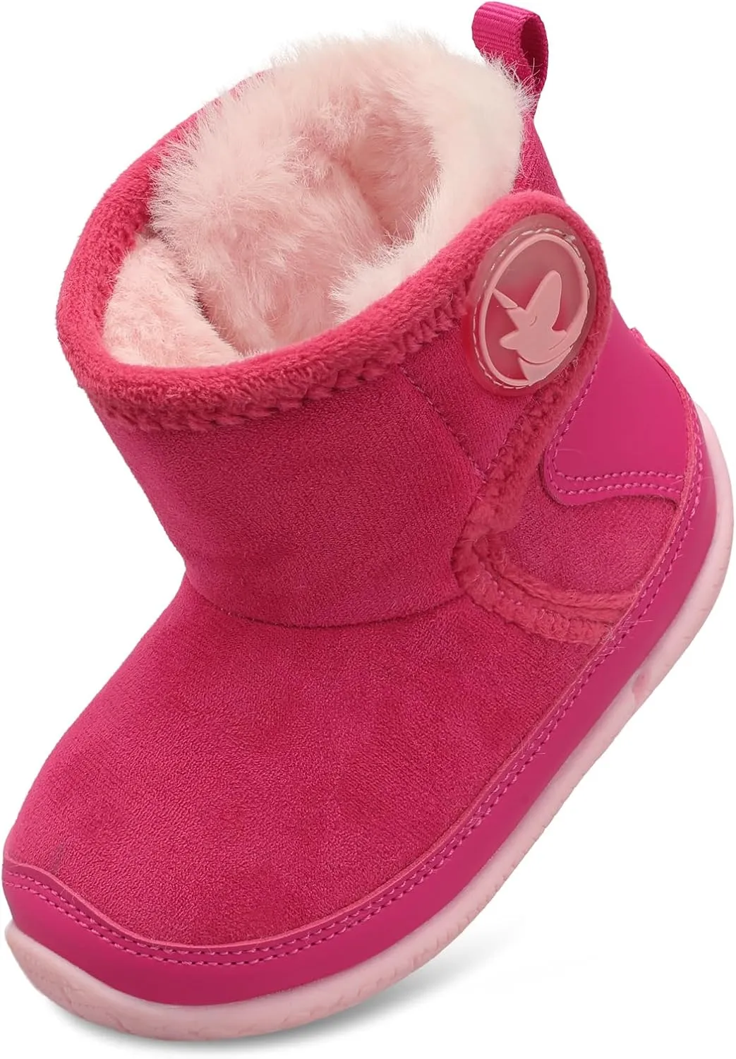 JIASUQI Baby Toddler Boots Warm Winter Boots Slippers for Toddler Boys Girls