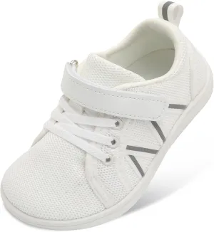 JOINFREE Toddler Shoes Boys Girls Wide Barefoot Shoes Little Kids Minimalist Sneakers Zero Drop Casual Walking Shoes Breathable Tennis Shoes Indoor Outdoor