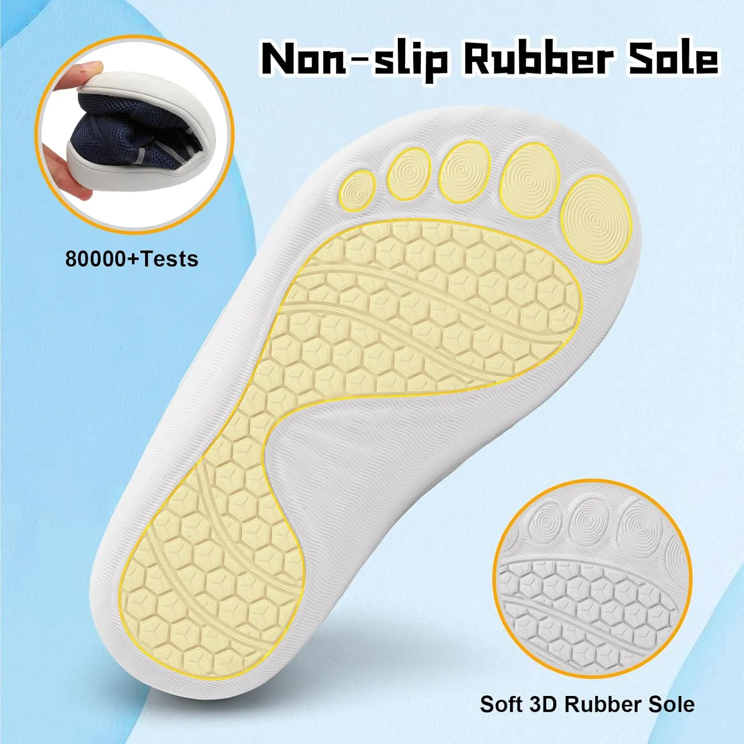 JOINFREE Toddler Shoes Boys Girls Wide Barefoot Shoes Little Kids Minimalist Sneakers Zero Drop Casual Walking Shoes Breathable Tennis Shoes Indoor Outdoor