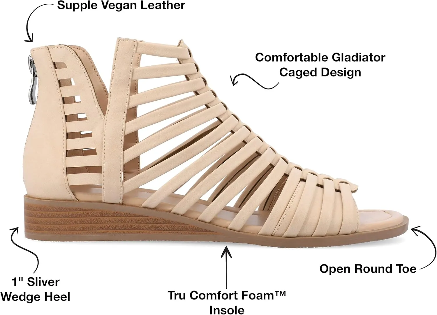 Journee Collection Women's Delilah Sandal