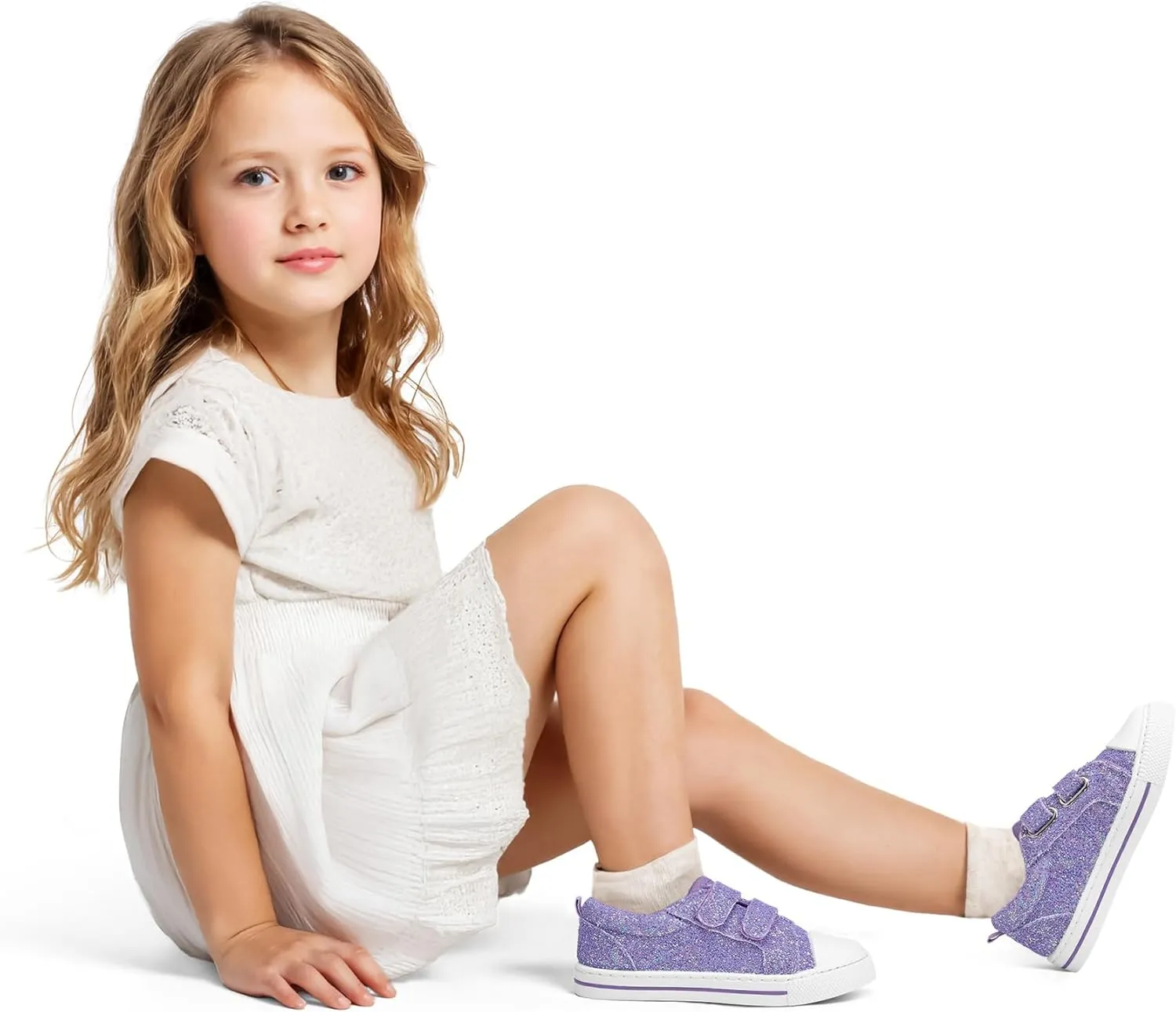 K KomForme Sneakers for Boys and Girls,Toddler Kids Soft Walking Shoes