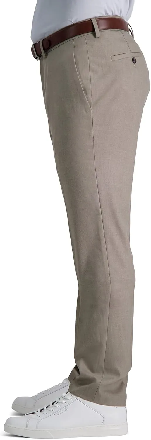 Kenneth Cole REACTION Men's Solid Performance Slim Fit Dress Pant