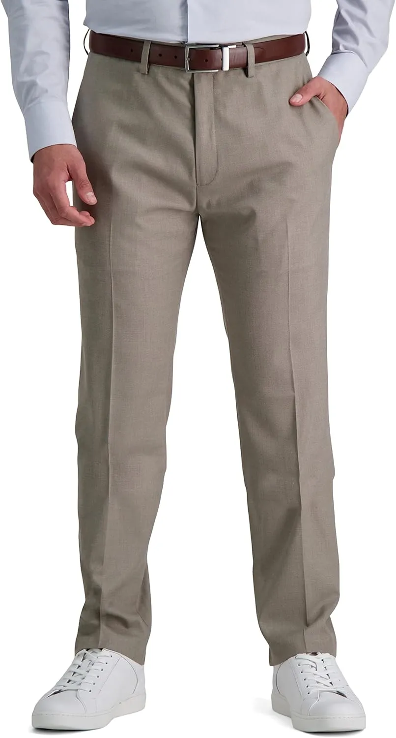 Kenneth Cole REACTION Men's Solid Performance Slim Fit Dress Pant