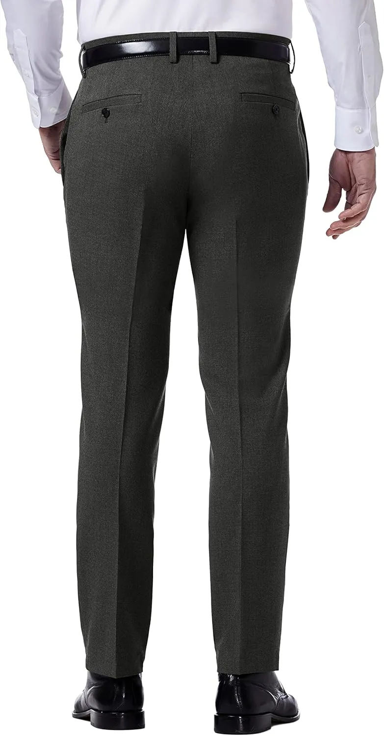 Kenneth Cole REACTION Men's Stretch Weave Slim Fit Dress Pant